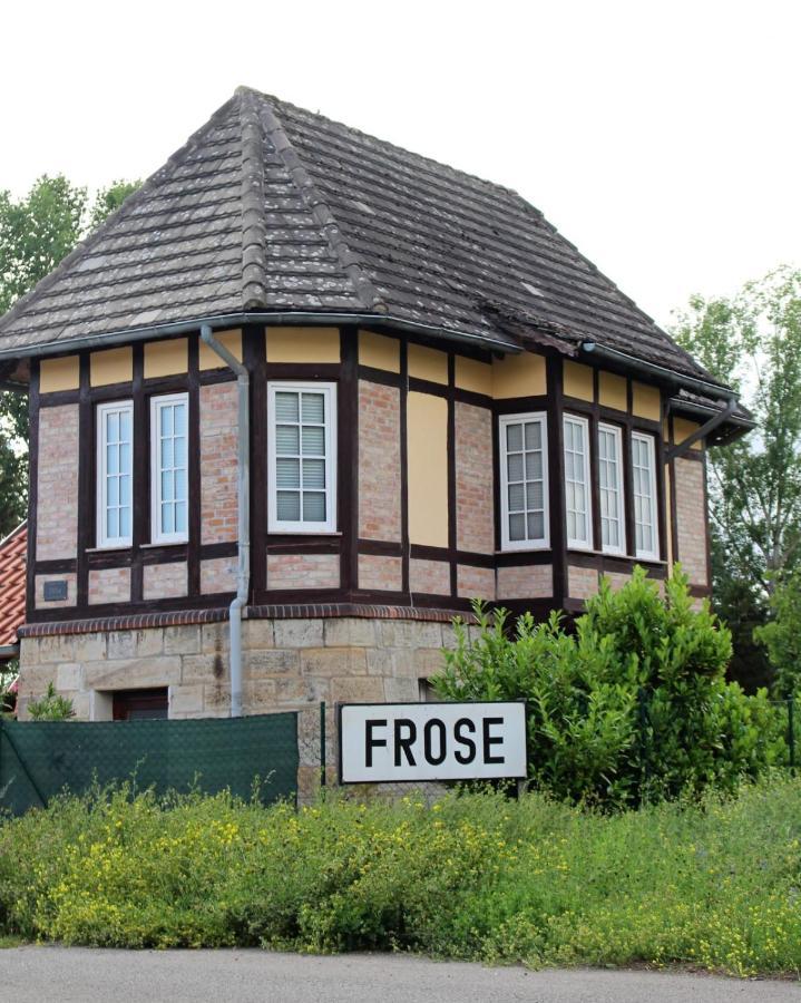 "Altes Stellwerk Frose" Am Froser See Exterior photo